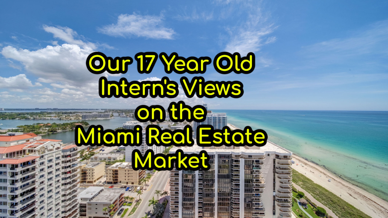 The Current Status of the MiamiDade Real Estate Market